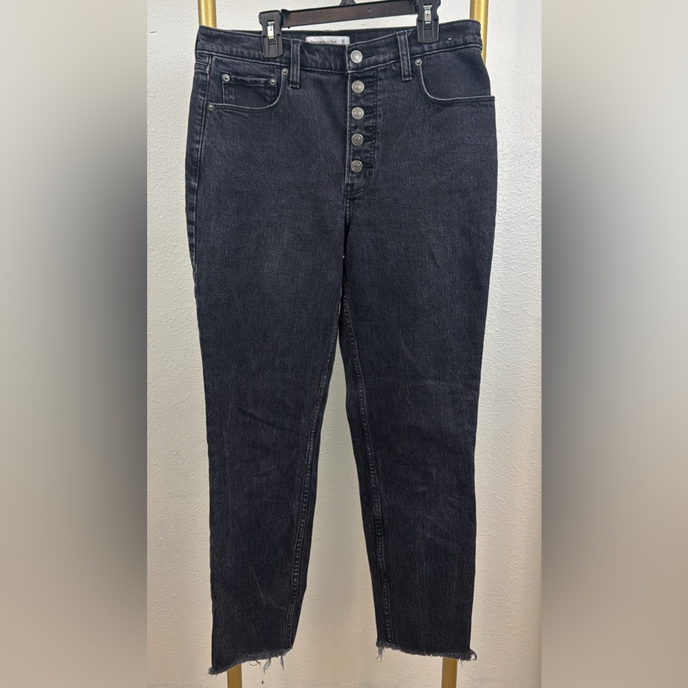 Abercrombie & Fitch Black High Rise Jeans